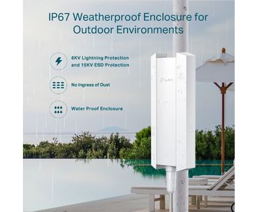 TP-LINK WIRELESS ENTERPRISE ACCESS POINT AX1800 TECHO OUTDOOR