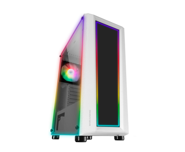 CAJA SEMITORRE MCART BLANCO ATX MARS GAMING