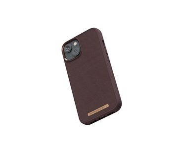 FUNDA MAGSAFE IPHONE 12/13/14 PIEL MARRON OSCURO NJORD