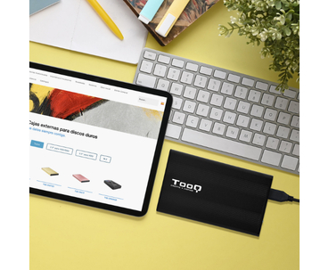 CAJA EXTERNA USB 2.5'' SATA 2.0 NEGRO TOOQ