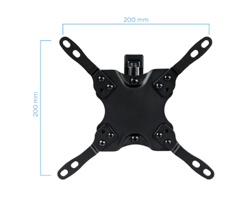 SOPORTE MONITOR-TV 13"-42" GIRO/INCLINABLE LP2142TNL-B TOOQ