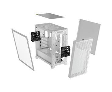CAJA SEMITORRE ATX 3000D AIRFLOW TG WHITE CORSAIR