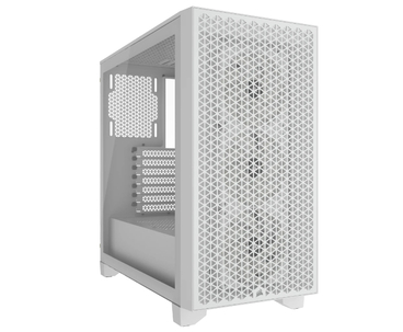 CAJA SEMITORRE ATX 3000D RGB AIRFLOW TG WHITE CORSAIR