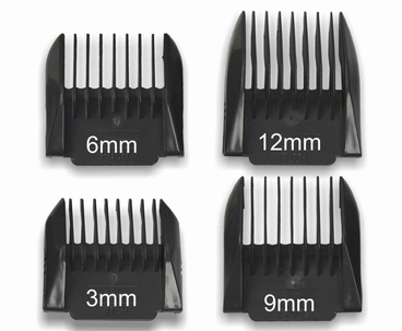 MAQUINA CORTAPELOS RECARGABLE PROEDGER ROJO HAEGER