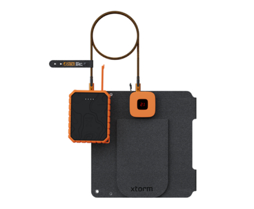 PANEL SOLAR PLEGABLE XR2S14 14W NEGRO XTORM