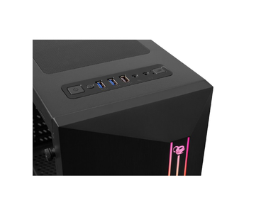 CAJA SEMITORRE ATX A200 FA/750W NEGRO RGB DEEPGAMING