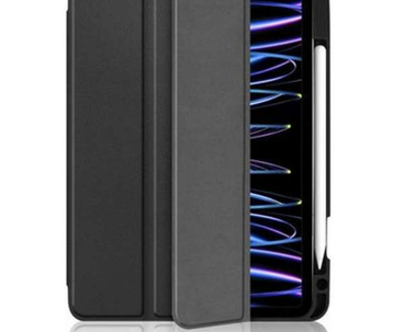 FUNDA TABLET IPAD PRO 11" 2022/21 SMART TRI-FOLD NEGRO JUST IN CASE