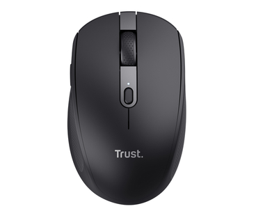 RATON OPTICO WIRELESS MULTIDISPOSITIVO OZAA NEGRO TRUST