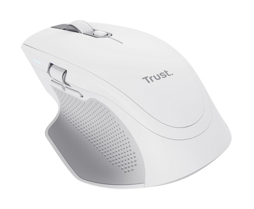 RATON OPTICO WIRELESS MULTIDISPOSITIVO OZAA+ BLANCO TRUST