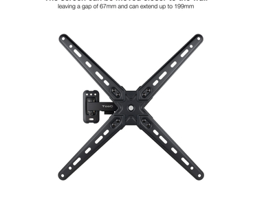 SOPORTE PARED 13"-55" GIRO/INCLINABLE LP1355TN-B TOOQ