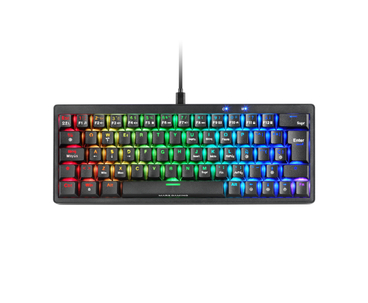 TECLADO MECANICO MKMINIPRO SWITCH BLUE RGB NEGRO MARS GAMING