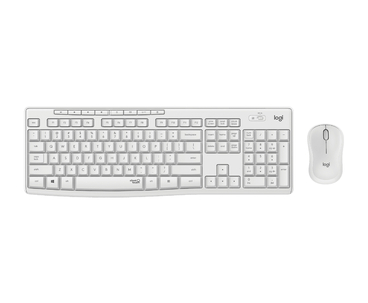 TECLADO + RATON WIRELESS MK295 USB SILENT BLANCO LOGITECH