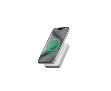 POWER BANK MAGNETICA WIRELESS 10000mAh PLATA LINQ