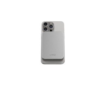 POWER BANK MAGNETICA WIRELESS 10000mAh PLATA LINQ