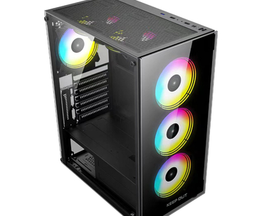 CAJA SEMITORRE ATX XC-210 GLASS ARGB KEEPOUT