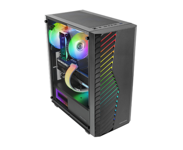 CAJA SEMITORRE ATX MC-VOLT ARGB NEGRO MARS GAMING
