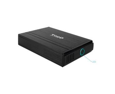 CAJA EXTERNA USB 3.5'' 33MM SATA 2.0 NEGRA TOOQ