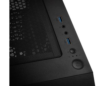 CAJA SEMITORRE ATX NOVA MESH SE RGB TEMPERED GLASS BLACK BITFENIX