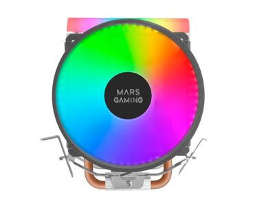 VENTILADOR UNIVERSAL MCPU33 DUAL FRGB NEGRO MARS GAMING