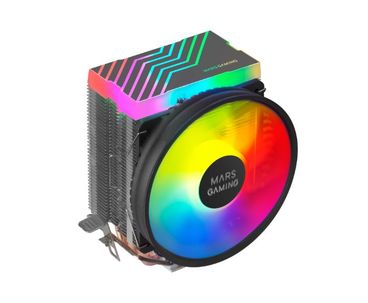 VENTILADOR UNIVERSAL MCPU33 DUAL FRGB NEGRO MARS GAMING