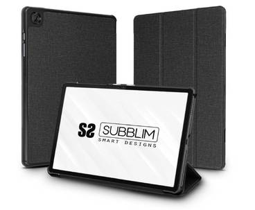 FUNDA TABLET SAMSUNG TAB A8 10.5" X200/X205 NEGRO SUBBLIM