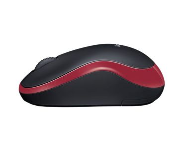 RATON OPTICO WIRELESS M185 ROJO LOGITECH