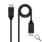 CABLE DISPLAYPORT CCS 1.4 DP/M-DP/M NEGRO 0.5 M NANOCABLE